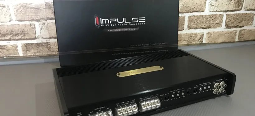 New 2018 car amplifier IMP4MKIII